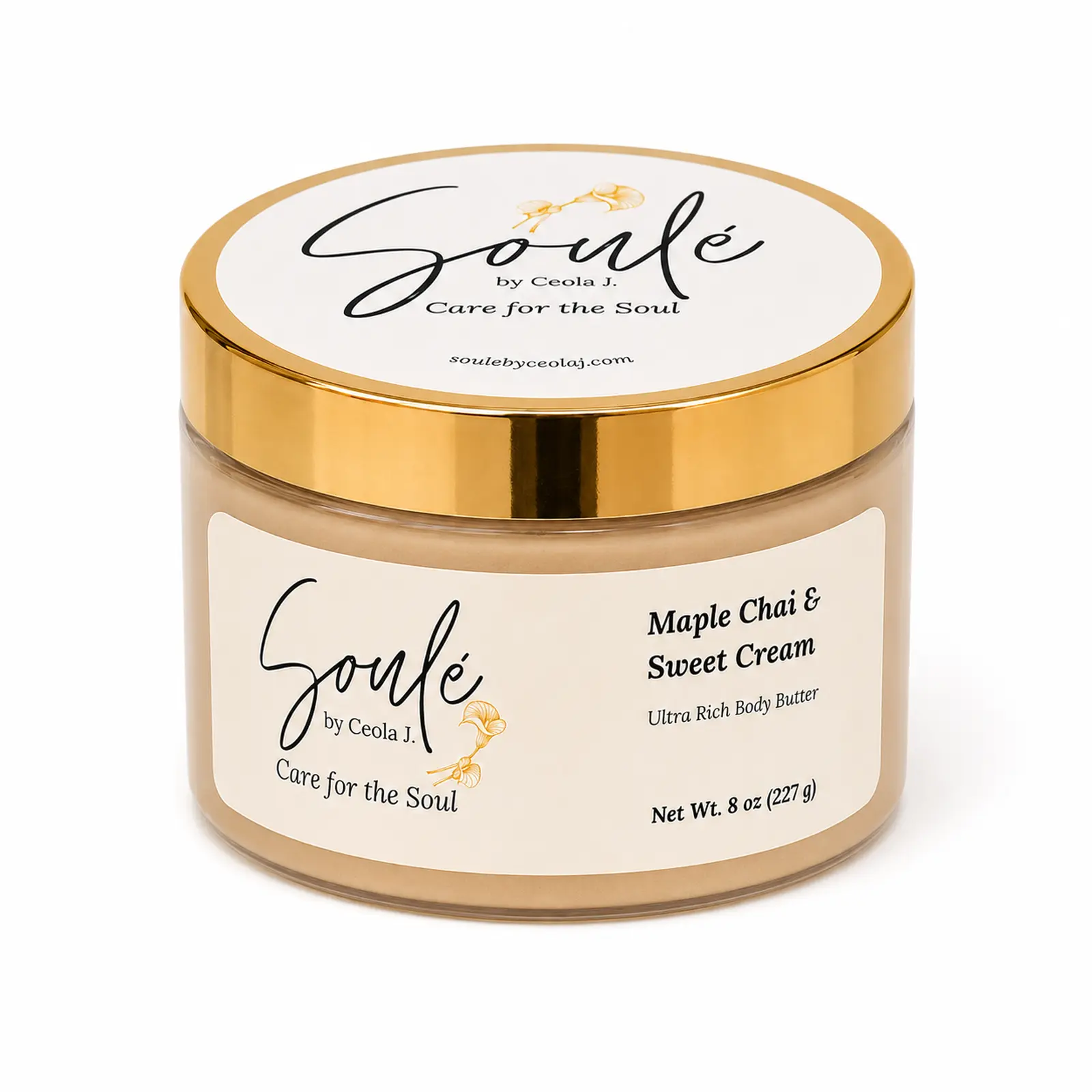 Soulé Ultra Rich Body Butter, Maple Chai & Sweet Cream